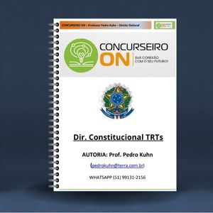 Apostila Dir. Constitucional TRTs (cód.1078) 